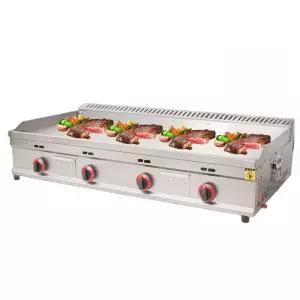 업소용 그리들 가스 철판 부침기 호떡기계 볶음밥 패티 대형 가스부침기 기계 두꺼운 테이블