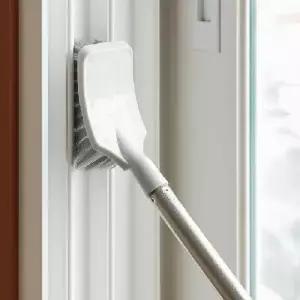 (옵션 마리 변기솔 브러쉬)욕실 주방 틈새 청소솔 창틀 바닥 타일 줄눈 브러쉬 2종 세트