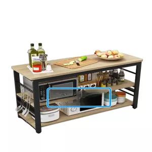 아일랜드 베이킹 작업대 접이식 홈바 테이블 카페 이동식