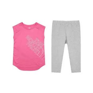 [아웃도어스/노스페이스]노스페이스 키즈 SLEEVELESS LOUNGE WEAR SET TD2NT7VJ21T-HPI