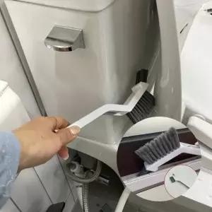 ( )틈새청소 2in1 빈틈 브러쉬 화장실청소솔 화장실바닥줄눈청소 욕실청소솔