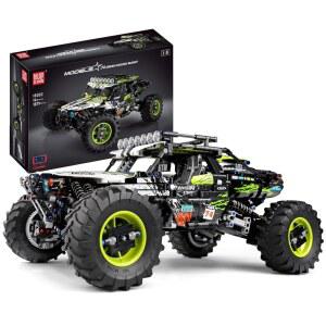 몰드 킹 18002 RC 클라이밍 자동차 빌딩 키트, 1879 피스 MOC 빌딩 블록 4X4 오프로드 트럭 모델 세트, 스템 리모컨 자동차 벽돌 장난감