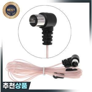 FM 안테나 암/수 유형 플러그 커넥터 스테레오 오디오 라디오 수신기 야마하 소니 호환 셔우드 파이오니어