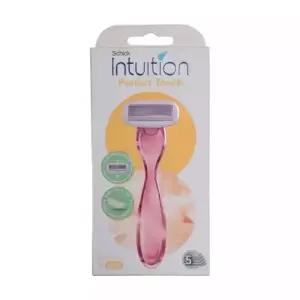 쉬크 인튜이션 퍼펙트터치 5중날 Y존 겨드랑이 제모기(면도기+날2입)