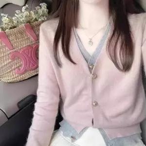 로맨틱 캐주얼 베이비핑크감성 소프트 프레피룩 블리랑투피스1216825