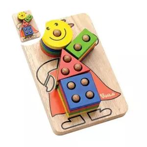 삐에로구멍퍼즐 브알라 어린이 아동 애기 완구 아기