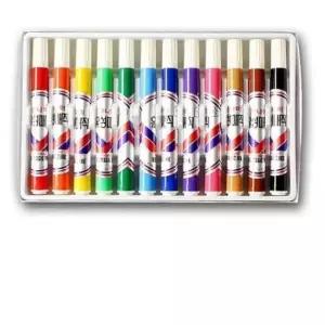 [문구] 네임펜 필기세트 문구 학용품 필기 도구 유성 네임마커 12p