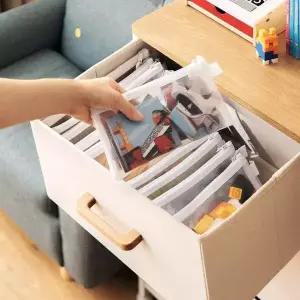 파우치 사이즈 망사 소형 A6