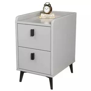 틈새 협탁 공간 심플 슬림 원목 미니 침대 박스