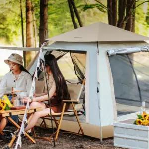 캠핑 접이식 원터치 사각 자동 방수 대형 텐트 원터치텐트 돔텐트 캠핑텐트