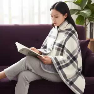 강샵 똑딱이 망토담요(그레이) 블랑켓