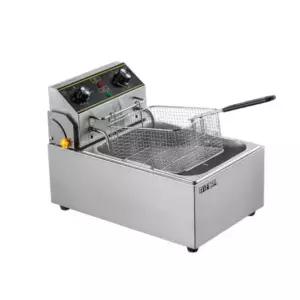 업소용 튀김기 전기 프라이어 치킨 돈까스 식당 탁상용 소형 기계 미니