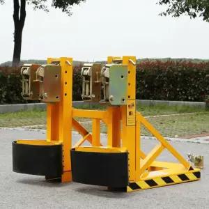 드럼그래브 드럼 피커 적재 운반 이동 더블 운반기 이송 클립 핸들러