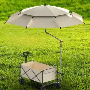 웨건 파라솔 캠핑우산 캐노피 간편설치 미니어닝 차양막 햇빛가리개