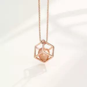 소울스톤 보관 목걸이 메모리얼 팬던트 화이트 버클 보석