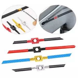 5개 내부 케이블 라우팅 도구 자전거 브레이크 시프트 하우징 유압 호스 수리 어댑터 부품