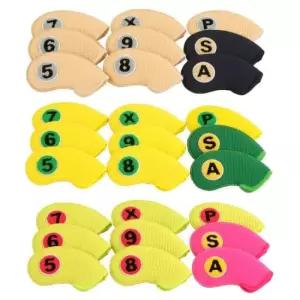 콜리스 골프 컬러포인트 아이언커버 9개 1세트 TA2958043