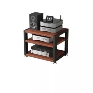 데스크 오디오 선반 탁상용 소형 랙 진열 받침 인테리어