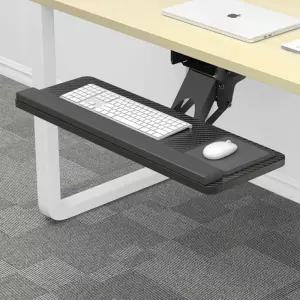 키보드트레이 컴퓨터 키보드 거치대 무타공 책상 받침대