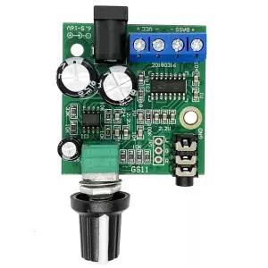 DC 12V-15V 25W~30W 서브우퍼 앰프 보드 미니 하이파이 클래스 D 모노 채널 디지털 오디오 파워 슈퍼