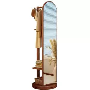 360도 회전 이동식 전신거울 웨건 트롤리 마지스트롤리