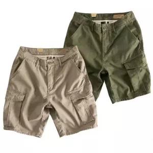 밀리터리 룩 등산 캠핑 코디 카고 포켓 면 반바지 밀리터리룩 카고등산바지