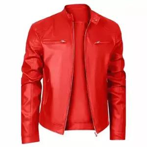 남친 가죽 지퍼포켓 빅사이즈 가죽자켓 항공 차이나 점퍼 MODU1