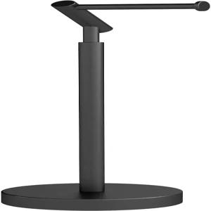 STWWO 화장지 홀더 프리 스탠딩 매트 블랙 스탠드 21.7인치 높이 욕실용 스테인리스 스틸 티슈 롤 헤비