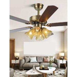 천장 선풍기 실링팬 북유럽 36인치 엔틱 레스토랑