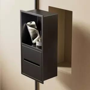 스탠 스텐 휴지걸이 매립형 화장실걸이 걸이 매립 블랙 휴지