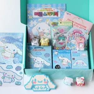 시나모롤 장난감 만들기 세트 어린이날 선물 시나몬롤 템 보석십자수 스티커 슬라임 퍼즐 디폼블럭