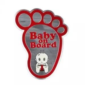 [CAR] 스티커 차량용 베이비온보드 메탈 엠블럼