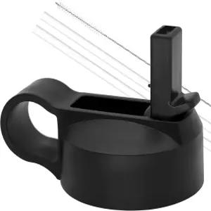 하이드로플라스크 와이드 마우스 물병용 Oharty 교체용 빨대 뚜껑 액세서리용 있는 상단 32 40 64온스 병용