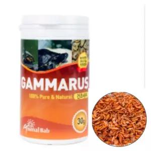 30g 파충류영양제 거북이먹이 애완용거북이먹이 자라먹이 감마루스건조새우