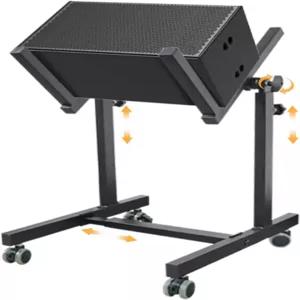 UPELA 헤비 듀티 앰프 스탠드 조절 가능한 스피커 캐비닛 콤보 홀더 오디오 랙 기타