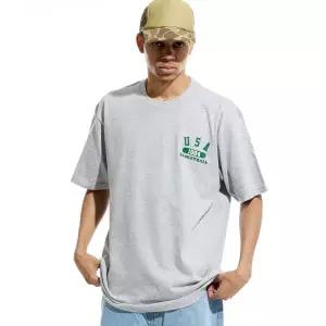 매장정품 CREAM SODA LAB 크림소다랩 유에스에이 바스켓볼 스몰로고 반팔티 그레이 그린 CEZK10S032 134135