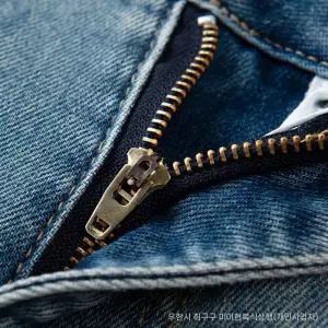 EAMT 여친 바지 데님 캐주얼 청반바지 반바지 여름핏 슬림핏 하이웨스트 와이드 위에 를 입기 3부 EUNG2