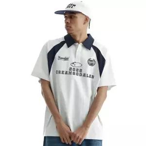 매장정품 CREAM SODA LAB 크림소다랩 심볼 로고 블록코어 반팔 카라 셔츠 CGZZ53S001 1340580