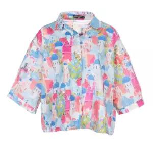 몬테밀라노 Monte Milano 썸머 나염 스윗 블라우스 X5SA4B505A 491612