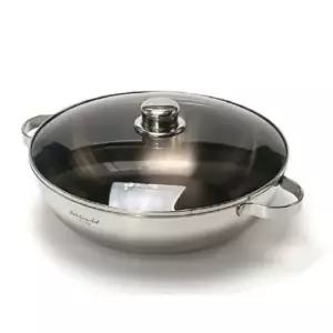 전골냄비 키친아트 인덕션 찌게 냄비 스텐 통5중 28cm 알루미늄냄비