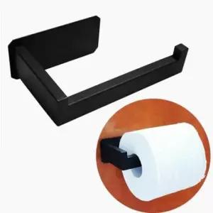 [반려] 휴지걸이 욕실 무타공 인테리어 화장지걸이 블랙