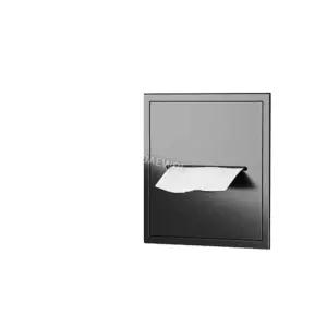 단일 교체 화장실 블랙 매립 티슈 히든 스텐 휴지걸이