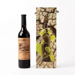 [문구/오피스] 쇼핑백 선물 가방 와인 통나무 디자인 10p