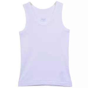 TRY 남자아이 순면 무지 런닝 백색 선물 베이직 남학생 어린이 청소년