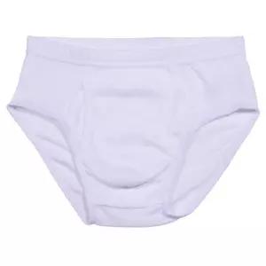 TRY 남자아이 순면 무지 삼각 팬티 흰색 십대 고등학생 아동 착용감