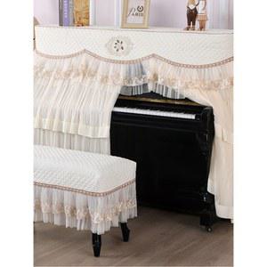 피아노덮개 먼지 커버 있는 스 대형 스 악기 천 빨간색 베 벨벳 가림막