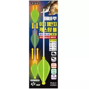 [하프클럽/]HD 메바루 이지 체인지 캐스팅볼 원투 낚시 야광 찌