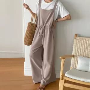 [하프클럽/] 끈조절나시점프슈트 ARX580M604 빅사이즈