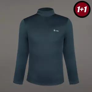 [스타일준]1+1 남성 기모 폴라 티셔츠 목티 터틀넥 남자 반폴라