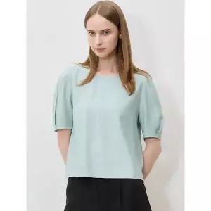 [쉬즈미스]무드업 퍼프 슬리브 블라우스 택가격 138000원 _P403721472